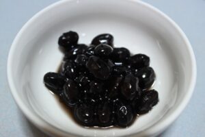 地場産にこだわった教室 ～黒豆の含め煮～　