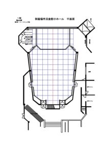 【御殿場】小ホール全体図面のサムネイル